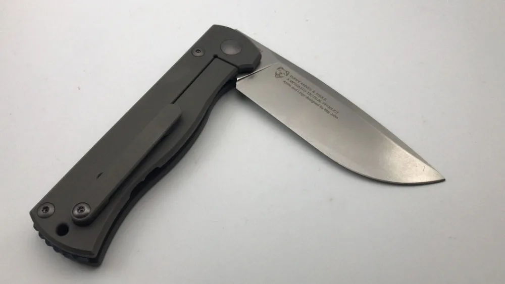 Атласный большой тактический нож для щенков от комаров, титановый складной нож M390 для кемпинга