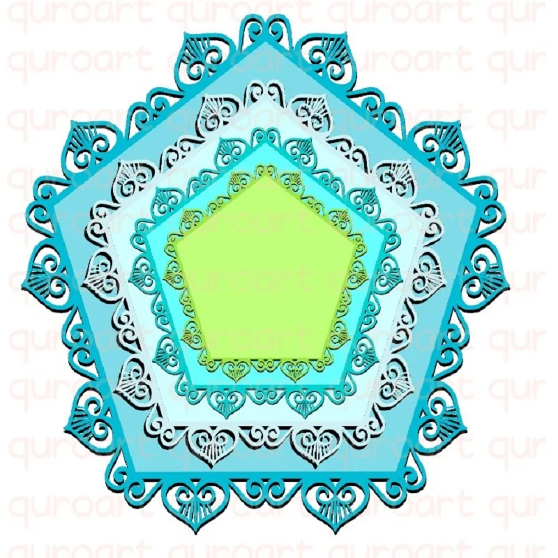 

Eastshape 4pcs Background Dies Frame Metal Cutting Dies New 2019 for Card Making Scrapbooking Dies Cuts Stencil Craft Dies