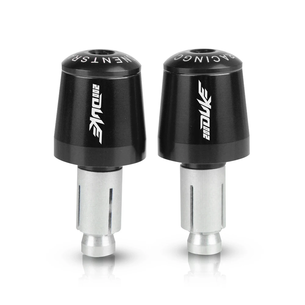 BK-BK CNC Заготовка Алюминий Мотокросс рукоятка ручки заканчивается мотоцикл руль заканчивается для KTM 200 Duke 2013 - Цвет: BK-BK
