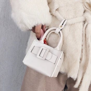 

Elegant Female Mini Tote bag 2019 Fashion New High Quality Leather Women's Designer Handbag Casual Travel Shoulder Messenger Bag