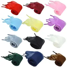 5 пар/уп. многофункциональная цветная пряжа, широкая обувь, спортивная обувь на шнурках, кроссовки с бантиком на плоской подошве, ботинки на шнурках