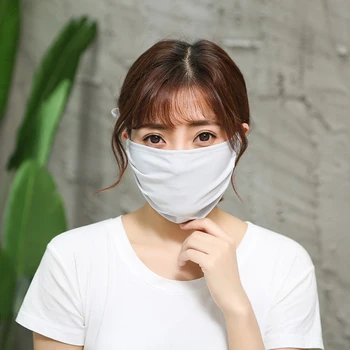 

Men And Women Ultrathin Face Masks Summer Double-deck Sunscreen Dustproof Silk Mask Mascarilla Proof Mascarillas De Proteccion