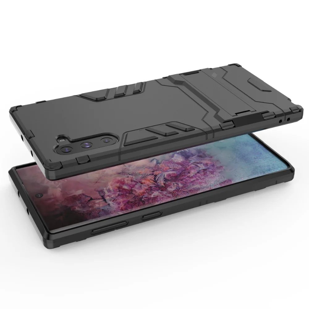 Чехол Tigenkey для samsung Galaxy note10 pro, задняя крышка с подставкой, противоударный чехол для samsung Galaxy note10 pro