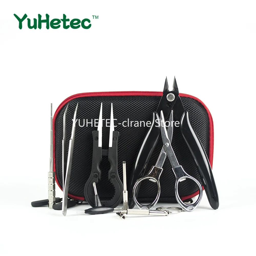 

1 bag YUHETEC E-cigarette heating wire winding wire rod DIY multifunctional ceramic tweezers e-cigarette kit set