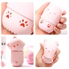 1Pcs Cat Shape Silicone Makeup Sponge Cleaner Cute Sponge Holder Case Portable Cosmetic Puff Capsule Carrying Case Make Up Tools ► Photo 3/6