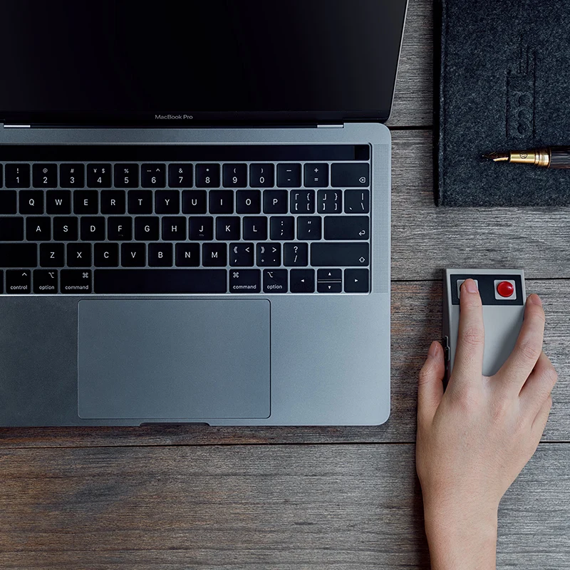 Tanie 8bitdo N30 bezprzewodowa mysz z D pad przycisk nawigacji 3D panel dotykowy dla windows mac OS