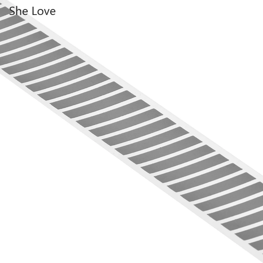 2 She Love 100x3 см термопереводная фольга горячего тиснения бумажная наклейка виниловая пленка Сделай Сам серебряное отражающее железо на ткани лента для одежды - Цвет: 2