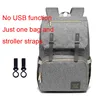 Grey Diaper Bag