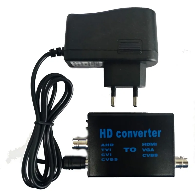 cvbs do conversor vga hdmi 720p 960p 1080p ahd tvi ao cabo de bnc