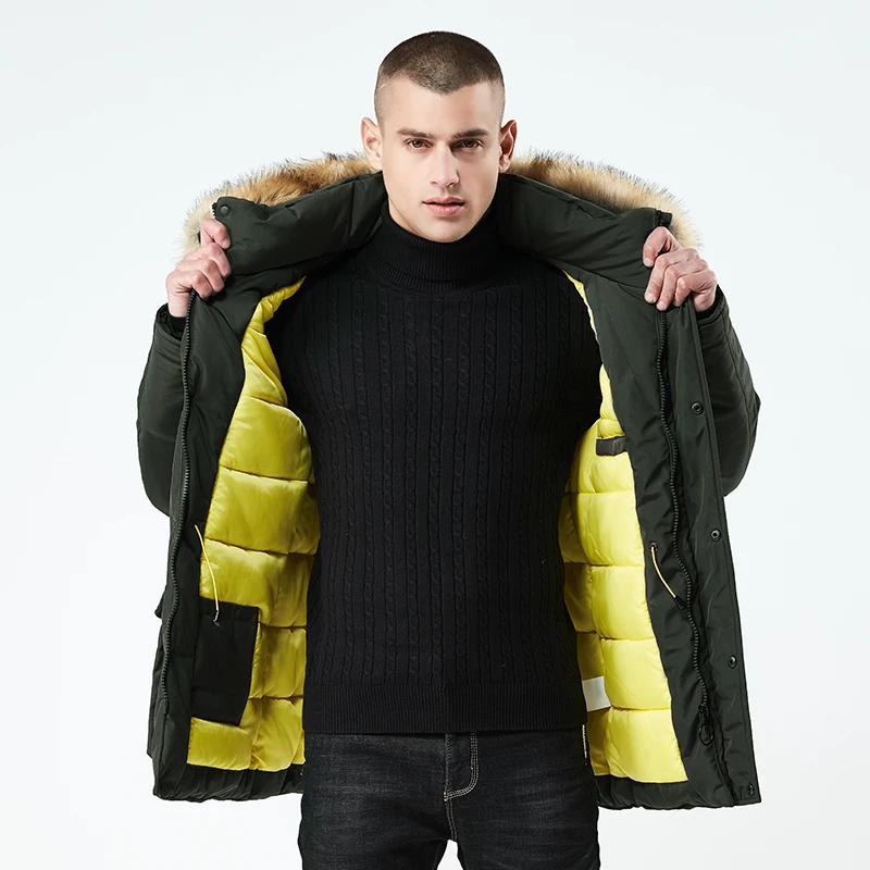 Men Hiking Jackets Winter Thick Cotton Clothes Removable Hooded Jacket For Outdoor Climbing Skiing Coats Warm Parkas Overcoat