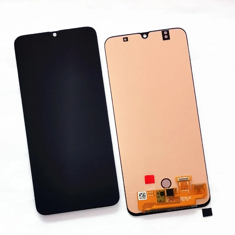 ЖК дисплей с рамкой OLED для Samsung Galaxy A20 A30 A30S экран сенсорным дигитайзером A50 A50S