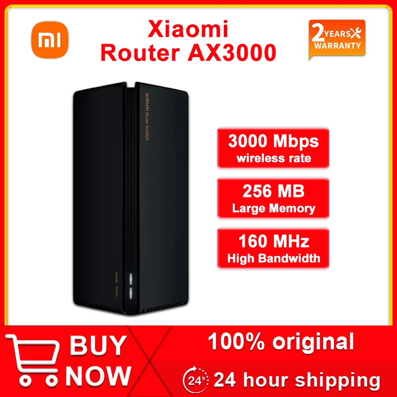 Xiaomi Mi Ax3000 Wifi 6 Wireless Router Repeater Extend Gigabit