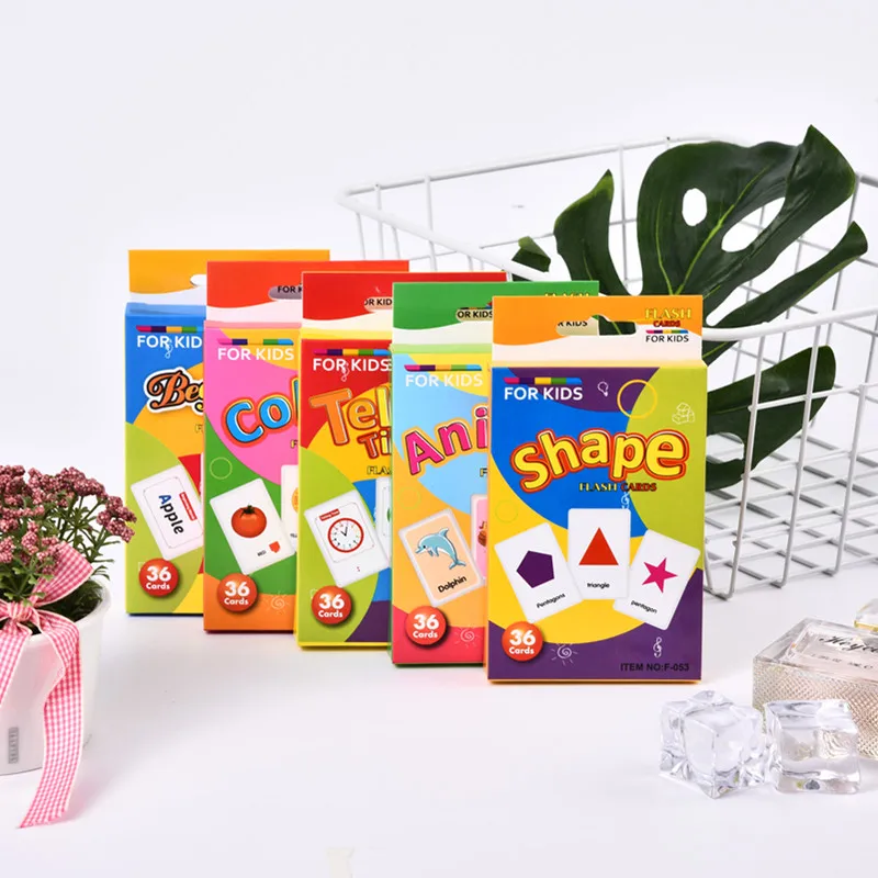 Буквы Baby игральных карт образовательная карточка игры дети изучают флэш карты