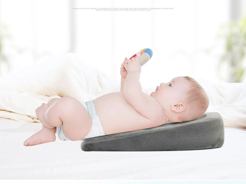 slope pad sloped pillow memory cotton pillow bedding cushion baby girl and boys back pillows