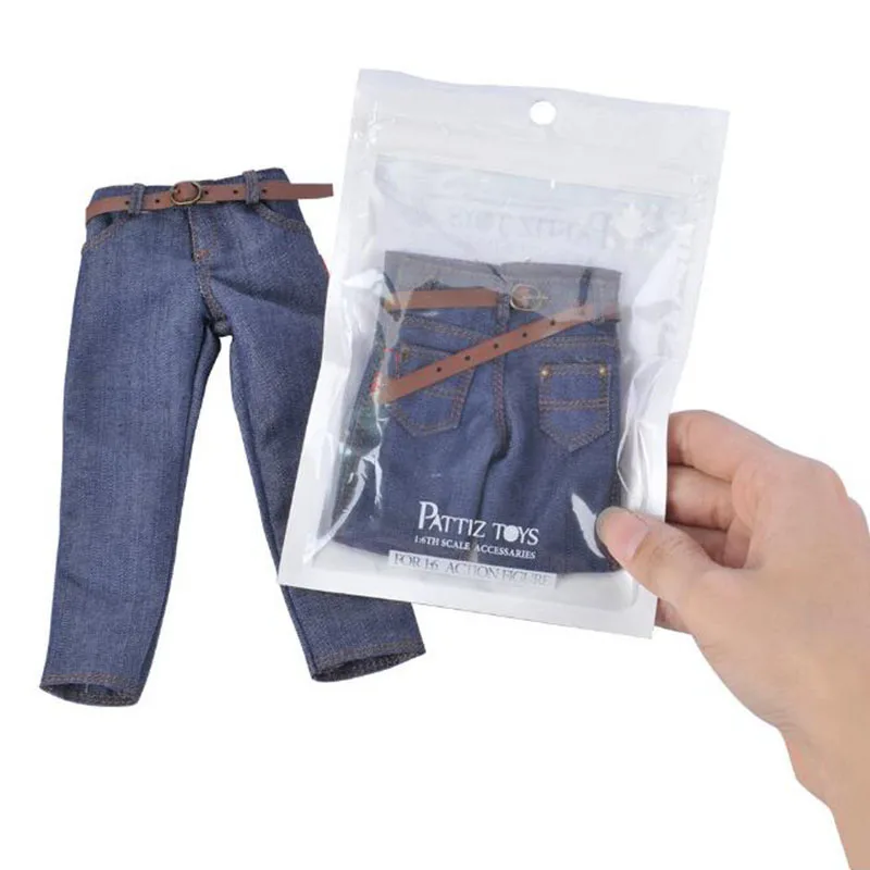 jeans cor azul calças com cinto adequado