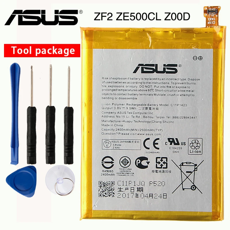 

Original ASUS High Capacity C11P1423 Battery For ASUS ZF2 ZE500CL Z00D 2400mAh
