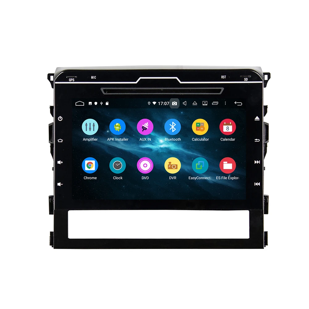 Android 9,0 Восьмиядерный 4 Гб ОЗУ 64 Гб ПЗУ автомобильный DVD gps навигатор мультимедийный плеер стерео для Toyota Land Cruiser