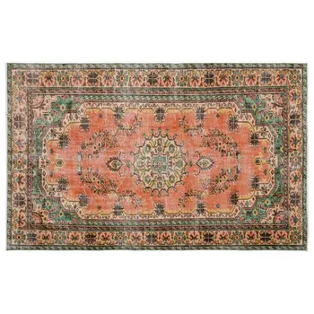 

Handmade Natural Vintage Turkish Area Rug 178x276 Cm-5'10''X9'1''