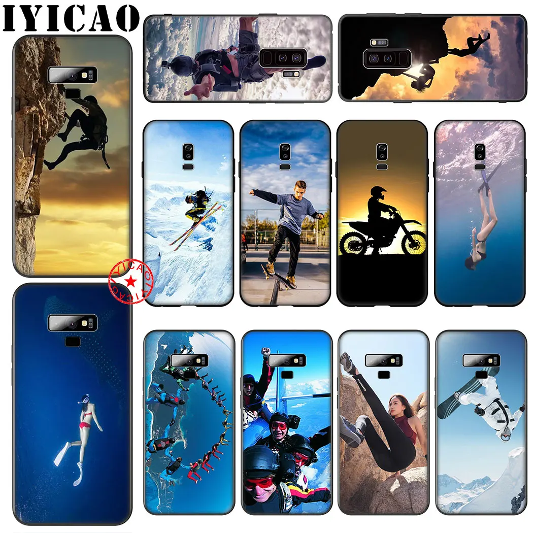 Мягкий силиконовый чехол для экстремального спорта из ТПУ Samsung Galaxy A70S A20E A2 J4 J6 Core