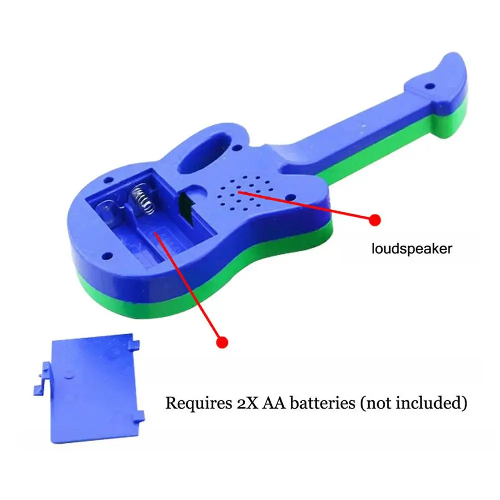 Kids Toy Music Instrument Children's Multi-functional Cartoon Electronic Music Guitar Baby Musical Instrument Toy Kids Gift