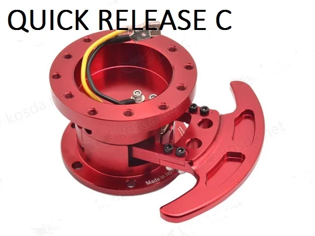Подходит для Nissan Toyota Santana Jetta классический деревянный руль алюминиевый руль Quick Release Snap off Hub Adapter Bo - Цвет: q3