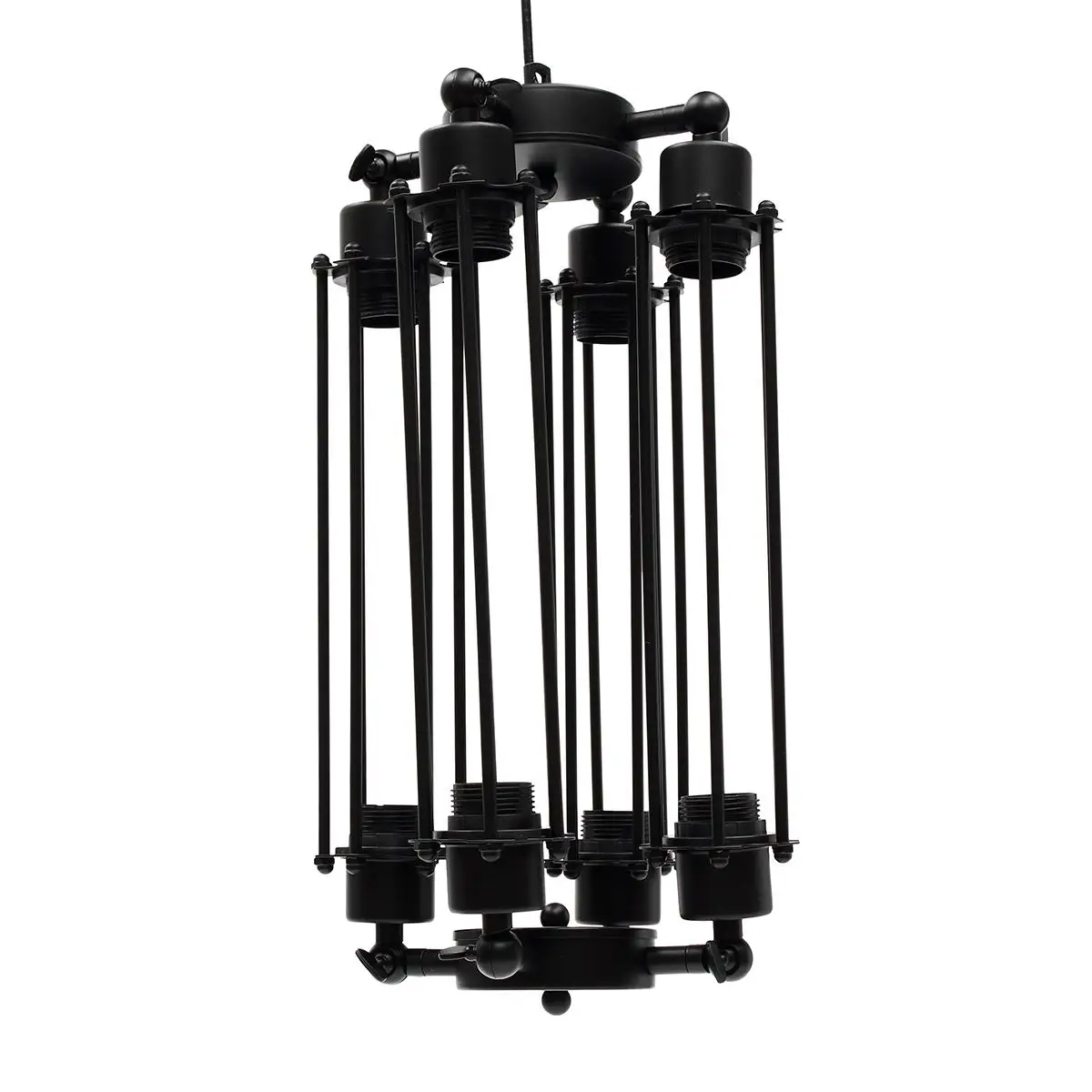 Retro American Village Flute LED Pendant Light Dining Room Bedroom Iron Lighting Industrial Decor Hanging Lamps Fixture 110V