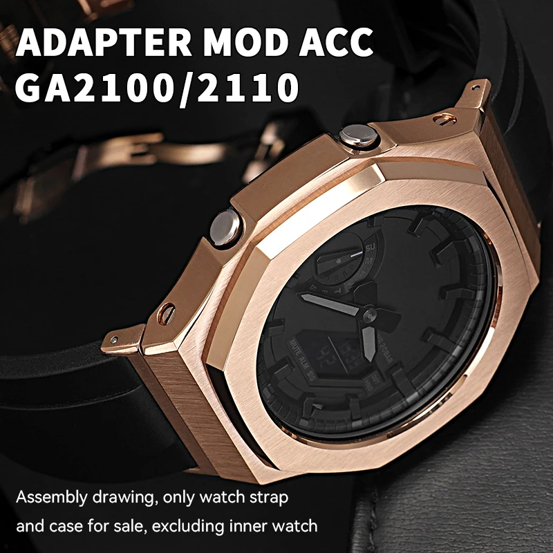Casioak MOD ŰƮ η ƿ  ݼ ð ̽ , Ʈ  , G-Shock GA2100 GA-B2100 2110