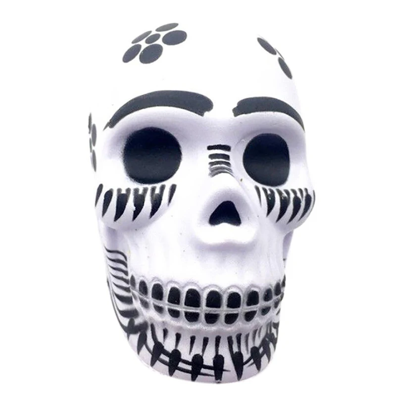 Хэллоуин игрушки Skulll ароматизированные мягкие медленно восстанавливающие форму
