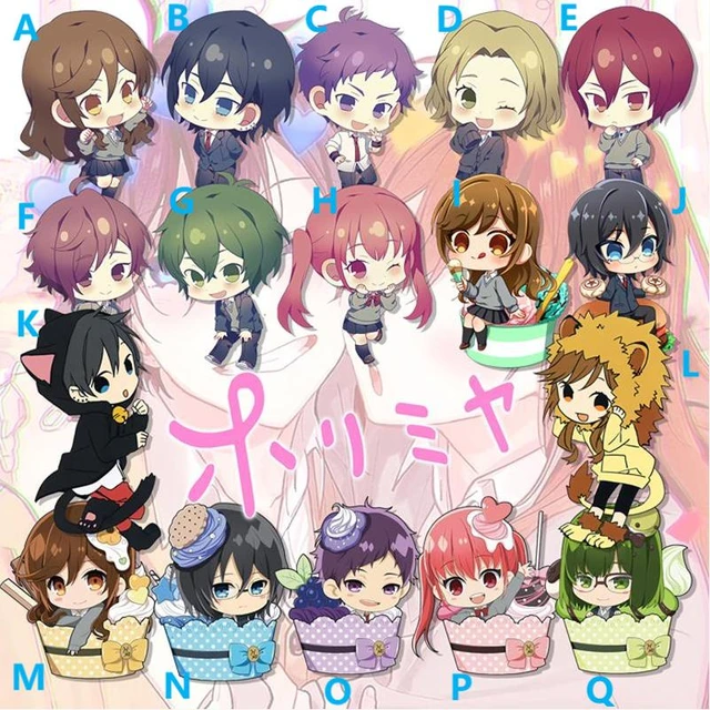 Horimiya - Kyouko Hori and Izumi Miyamura - Chibi Mask for Sale