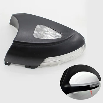 

For VW Tiguan 2012 2013 2014 2015 2016 2017 2018 LED Rear View Mirror Light Lamp Turn Signal Indicator With Puddle Light
