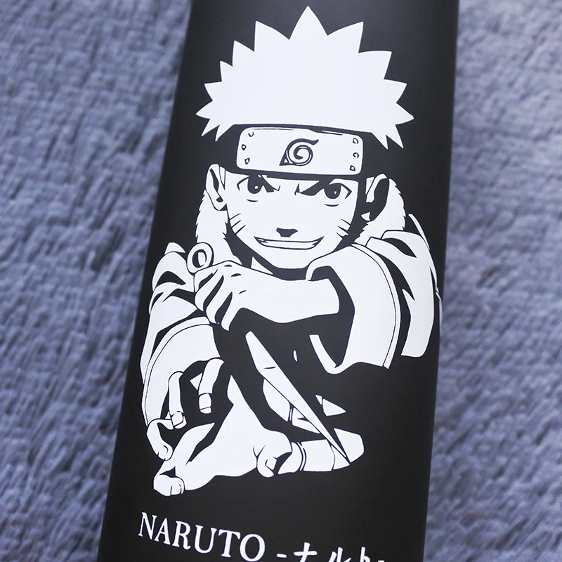 Oussirro NARUTO NINJAR тема японские Мультяшные, из нержавеющей стали термос чашка оригинальность портативный бутылка для воды