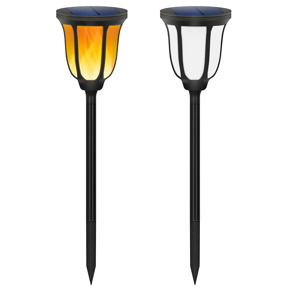 

96LED Soft Light Control Solar Flame Light Dance Flame Design Outdoor Waterproof Garden Torch Lamp for Courtyard Garden Balcony