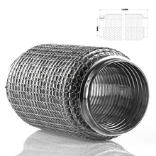 Высокопроизводительная гибкая выхлопная труба, блокировка гибкой трубы, соединительный шланг SUS304, сверхгибкая трубчатая муфта 76x150 мм, 76x100 мм Высокопроизводительная гибкая выхлопная труба, блокировка гибкой трубы, соединительный шланг SUS304, сверхгибкая трубчатая муфта 76x150 мм, 76x100 мм