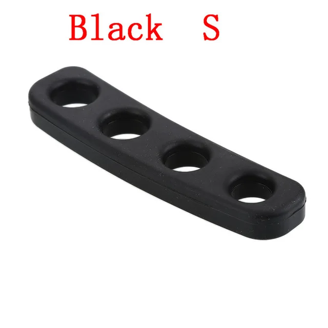 Black S Tangoole 1 шт. силиконовый замок для стрельбы баскетбольного мяча тренировочный тренажер аксессуары - Цвет: Black S