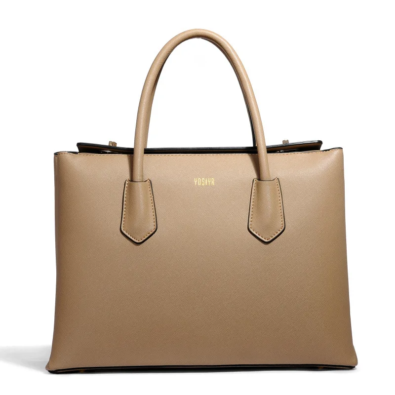 

2019 Autumn And Winter New Style WOMEN'S Cow Leather Bag Europe And America Style Cross Pattern Saffiano Bag Black And White wit