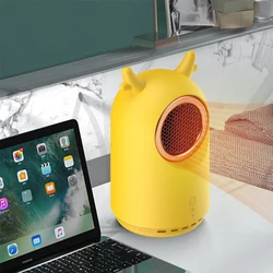 Mini Winter Indoor Fast Heating Desktop Heaters For Home Constant Air Temperature Silent Overheat Fan Portable Thermostat