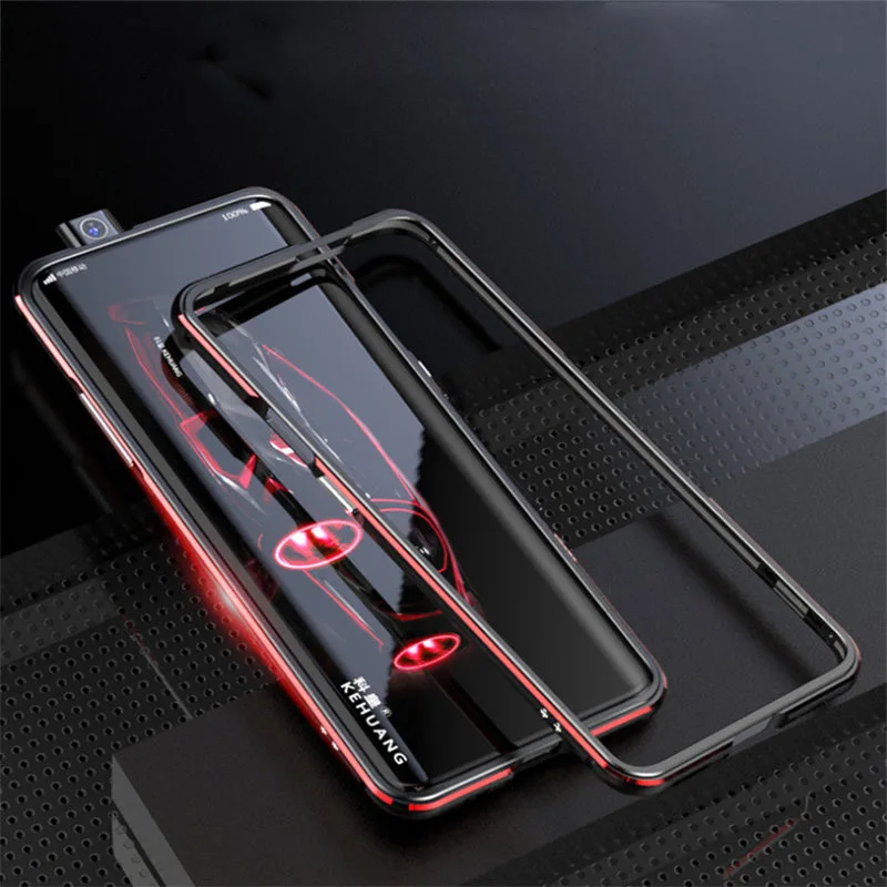 

Oneplus 7 Pro Case Metal Frame Double Color Aluminum Bumper Protect Cover for Oneplus 7 One Plus 7 pro Case