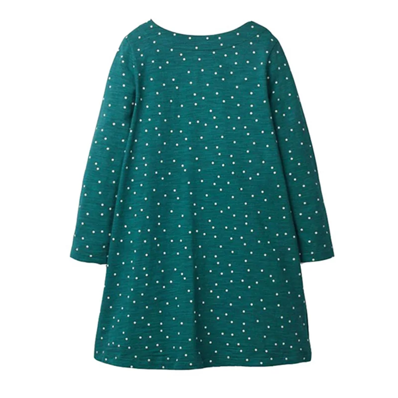 VIKITA-Girls-Dress-Penguins-Long-Sleeve-Dot-Dresses-2018-Autumn-Appliques-Princess-Dress-Brand-Kids-Baby