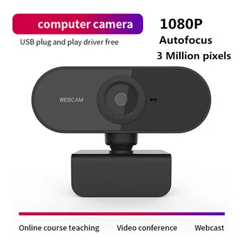 

Web Camera 1080P 480P Webcam for Skype Live Class Conference Built-in Microphone Video Call USB Camera for Desktop Laptop