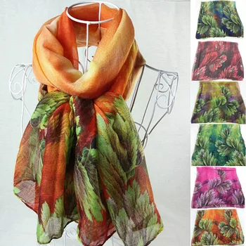 

Women Scarf Printing Long Foulard Soft Scarf Lady Blanket Wraps Yarn Scarf Wrap Shawl Stole Female hijab Luxury Pashmina Scarves