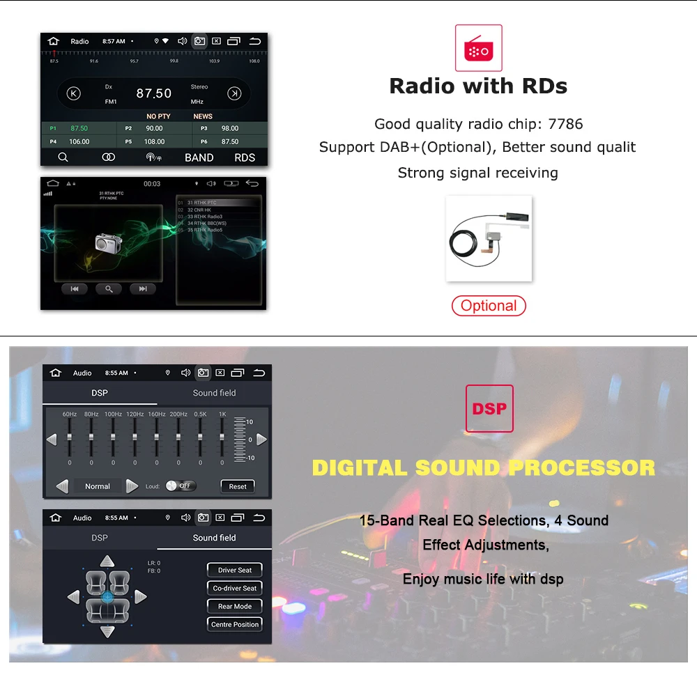Clearance 2 din IPS DSP Autoradio  Android 9.0 Car GPS DVD Player For Alfa Romeo 159 Brera Spider Sportwagon Navigation Multimedia Carplay 9