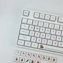 138 Keys XDA Profile PBT Keycap DYE-SUB Keycaps For Mx Switch GMMK Pro ISO Mechanical Keyboard gk60 gk6161 64 84 108 Layout