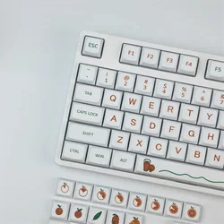 138 chaves xda perfil pbt keycap dye sub keycaps para mx switch gmmk pro iso teclado mecânico gk60 gk6161 64 84 108 layout
