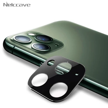 

100 Pieces Full Cover Guard Camera Lens Protective Metal Ring Tempered Glass For Apple iPhone 11 Pro Max Camera Len Protector