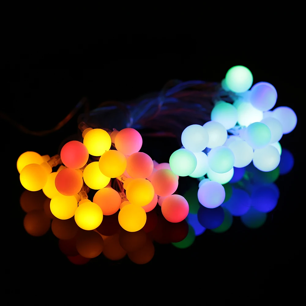Fairy String USB Festival Romantic Fairy Light Fairy String Light 40LED Round Ball Yard Xmas Decor Garden Wedding