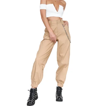 

Women Harlan Long Trousers Spring And Summer Casual Solid Trouser Femme Vintage Sexy Pants Casual Leisure Female Regular