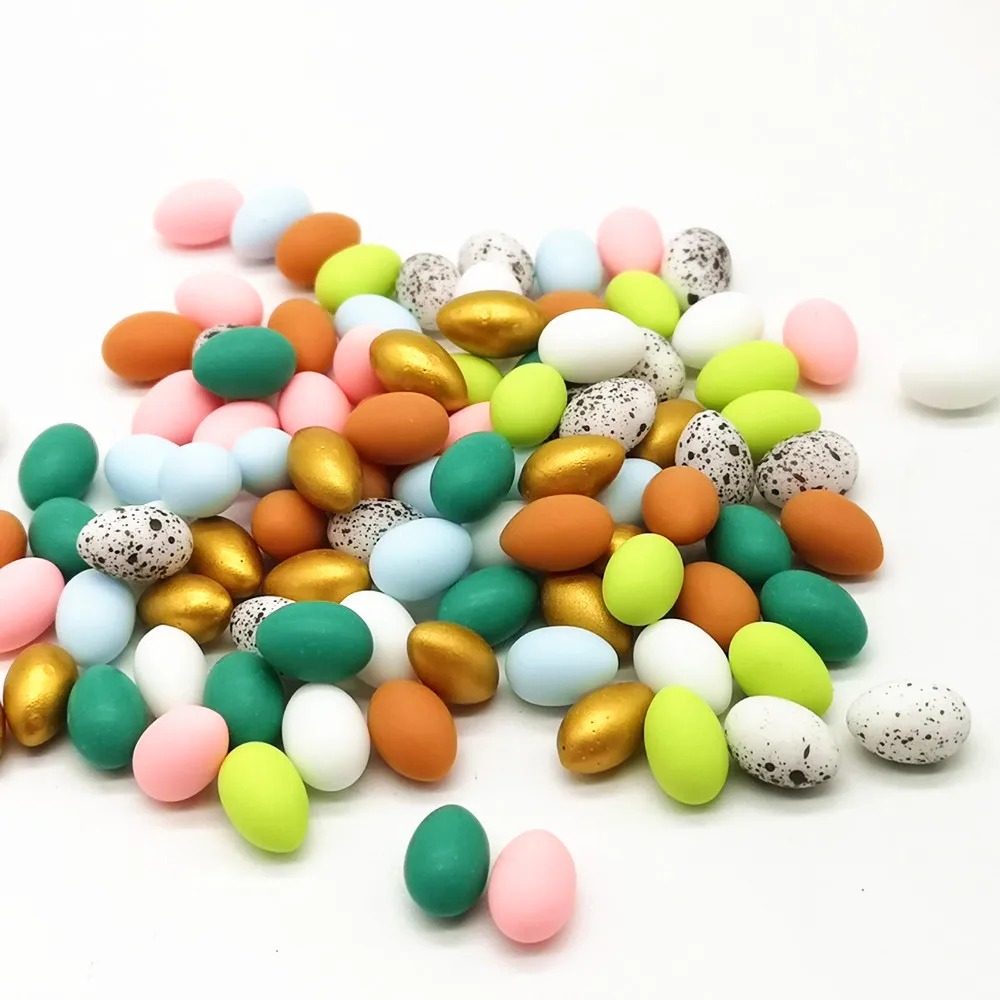 Mini Easter Eggs Ornament Fairy Statue Figurine Model Craft Decor Home Decoration Accessories