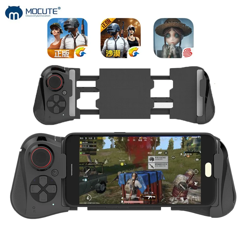 Mocute 058 Bluetooth геймпад джойстик беспроводной игровой контроллер с держателем телефона для iOS Android смартфонов Pubg игровая ручка