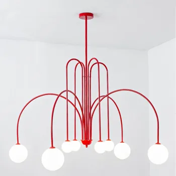 

Nordic minimalist LED chandelier living room dining room chandelier bar counter bar chandelier indoor lighting modern chandelier