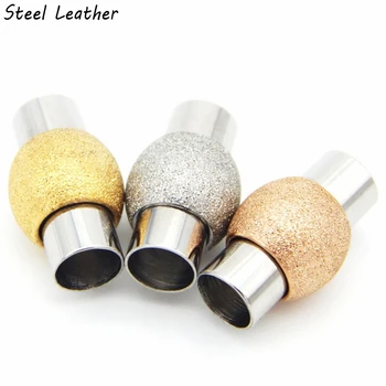 

20pcs/lot hole:2/3/4/5/6/7/8mm Round Strong Magnetic Clasps Fit Bracelets Necklace End Clasp Connectors for Makings Bracelets